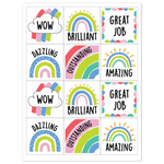 CREATIVE TEACHING PRESS Rainbow Doodles Rewards Stickers