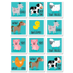 CREATIVE TEACHING PRESS Farm Friends Rewards Stickers