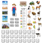CREATIVE TEACHING PRESS Farm Friends The Farm Mini Bulletin Board