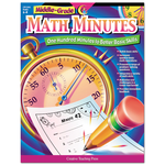 CREATIVE TEACHING PRESS Math Minutes, Middle Grade