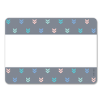 CREATIVE TEACHING PRESS Calm & Cool Colorful Mini Chevrons Labels