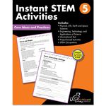 CREATIVE TEACHING PRESS STEM Instant Activities Workbook, Grade 5