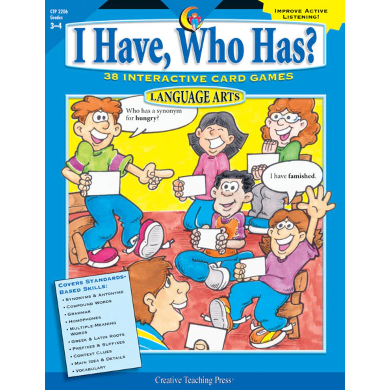 CREATIVE TEACHING PRESS I Have, Who Has? Language Arts, Gr. 3-4