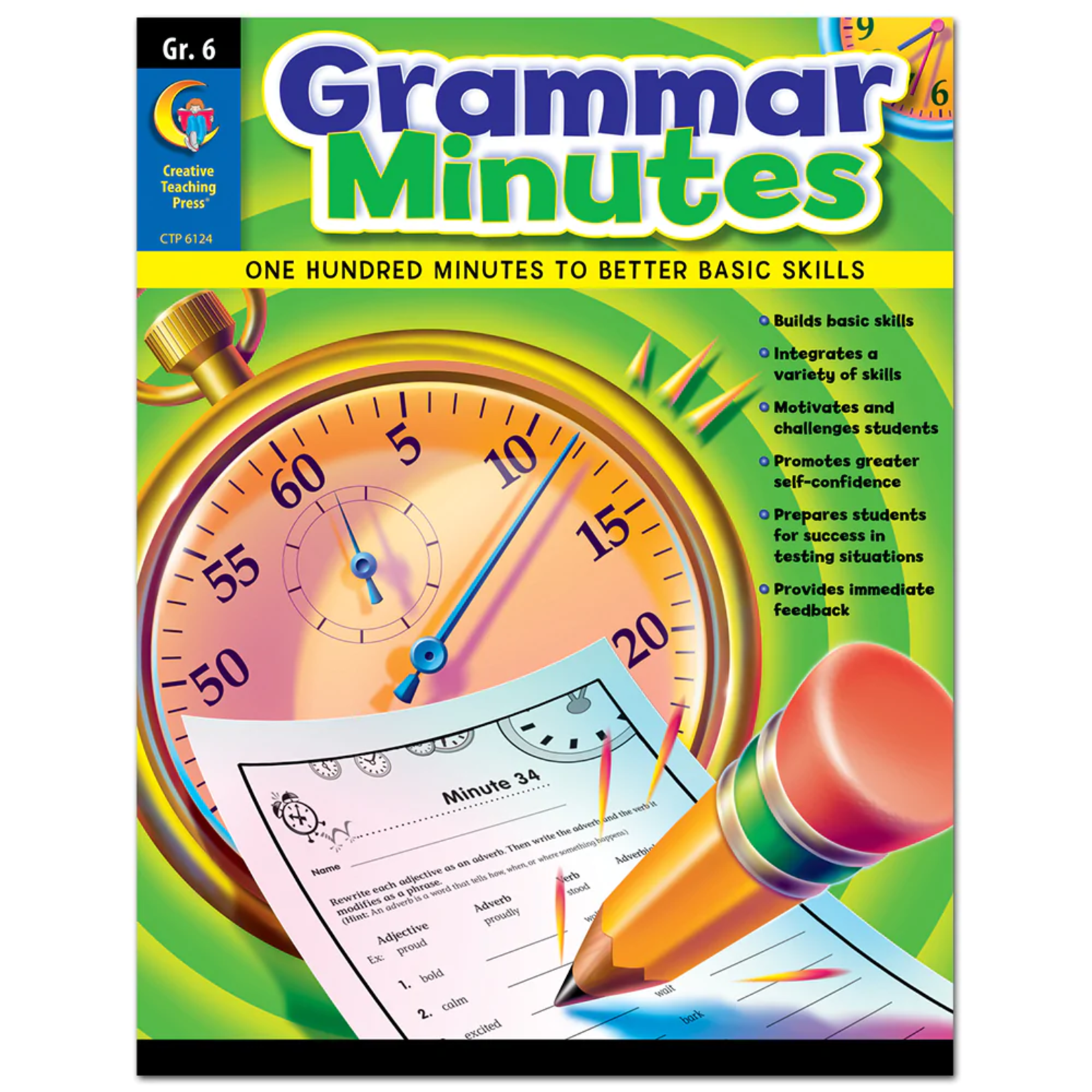 CREATIVE TEACHING PRESS Grammar Minutes, Gr. 6