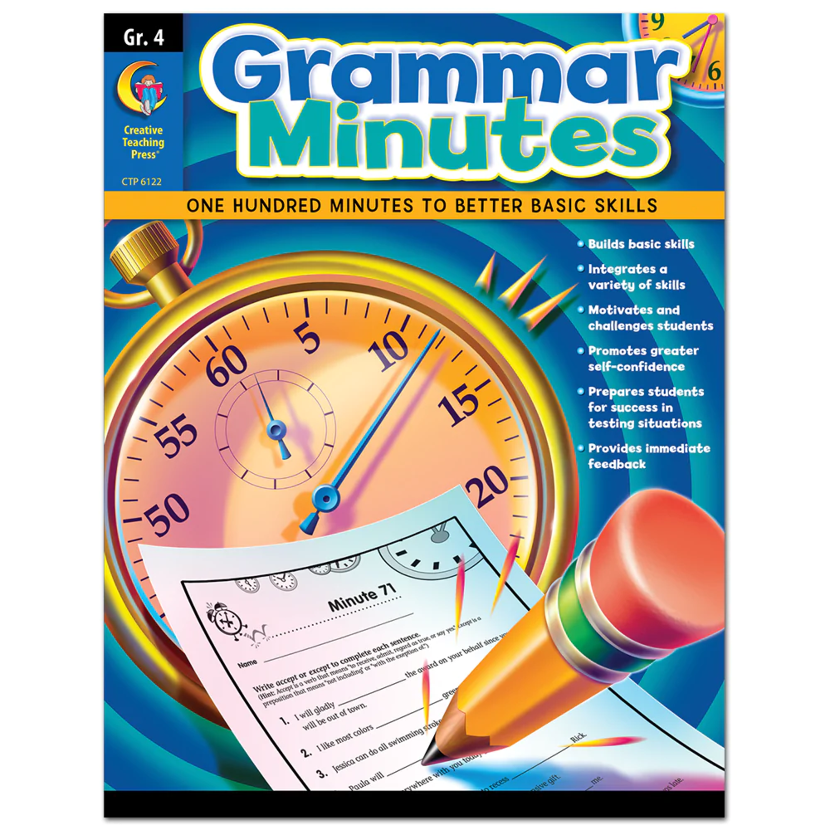 CREATIVE TEACHING PRESS Grammar Minutes, Gr. 4