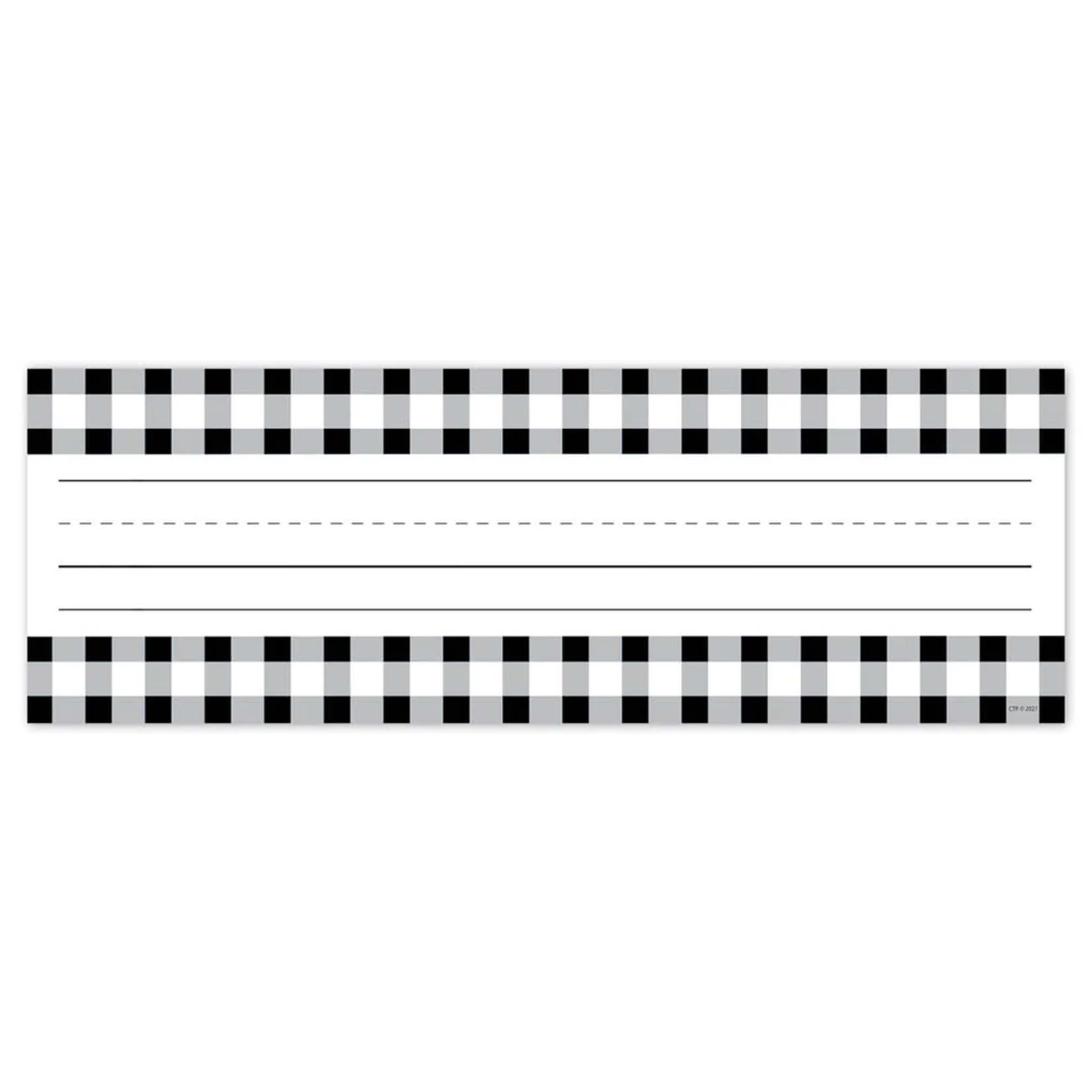 CREATIVE TEACHING PRESS Buffalo Check Name Plates
