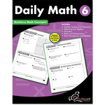 CREATIVE TEACHING PRESS Daily Math Workbook, Grade 6
