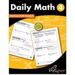 CREATIVE TEACHING PRESS Daily Math Workbook, Grade 4