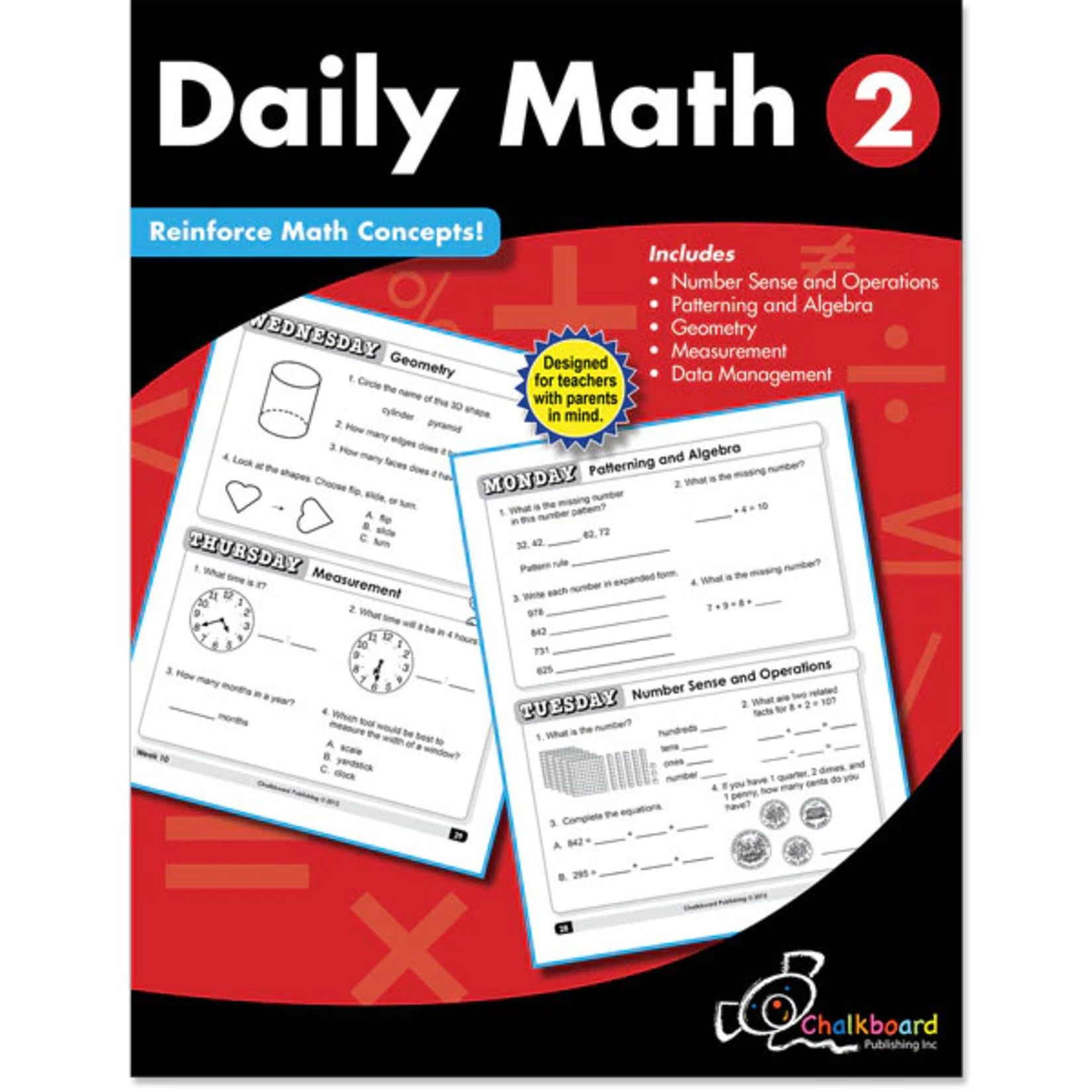 CREATIVE TEACHING PRESS Daily Math Workbook, Grade 2