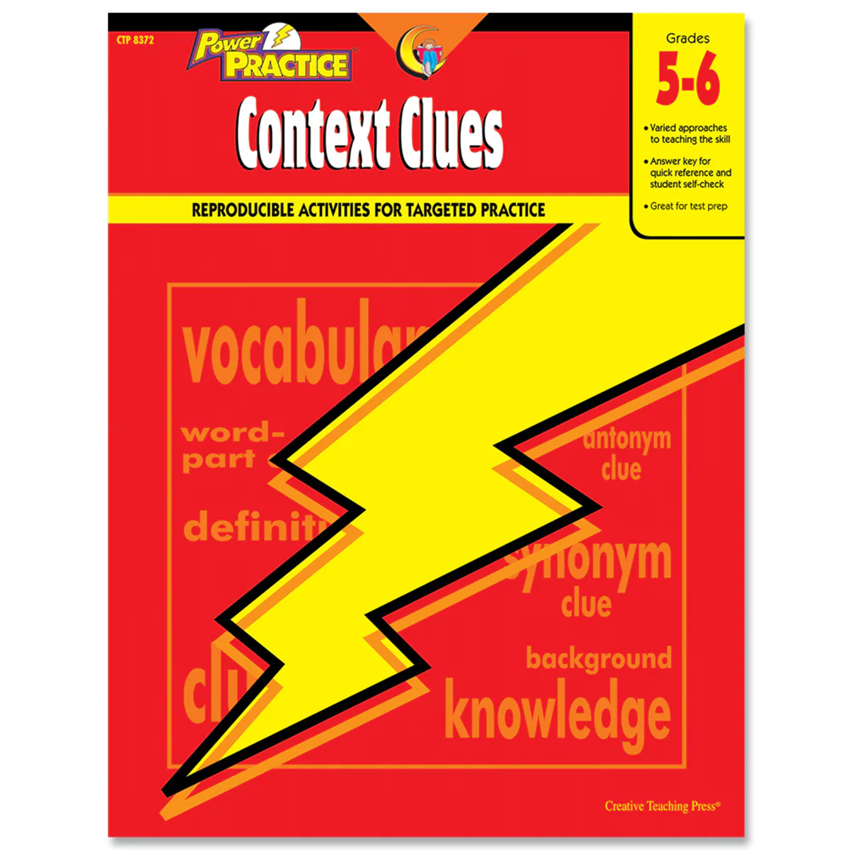 CREATIVE TEACHING PRESS Power Practice: Context Clues, Gr. 5-6