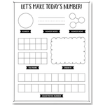 CREATIVE TEACHING PRESS Make Today's Number Chart