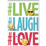 CREATIVE TEACHING PRESS Emoji Fun Live, Laugh, Love Poster