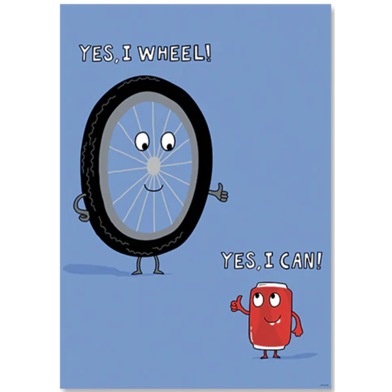 CREATIVE TEACHING PRESS Yes, I Wheel! Yes, I Can! Poster