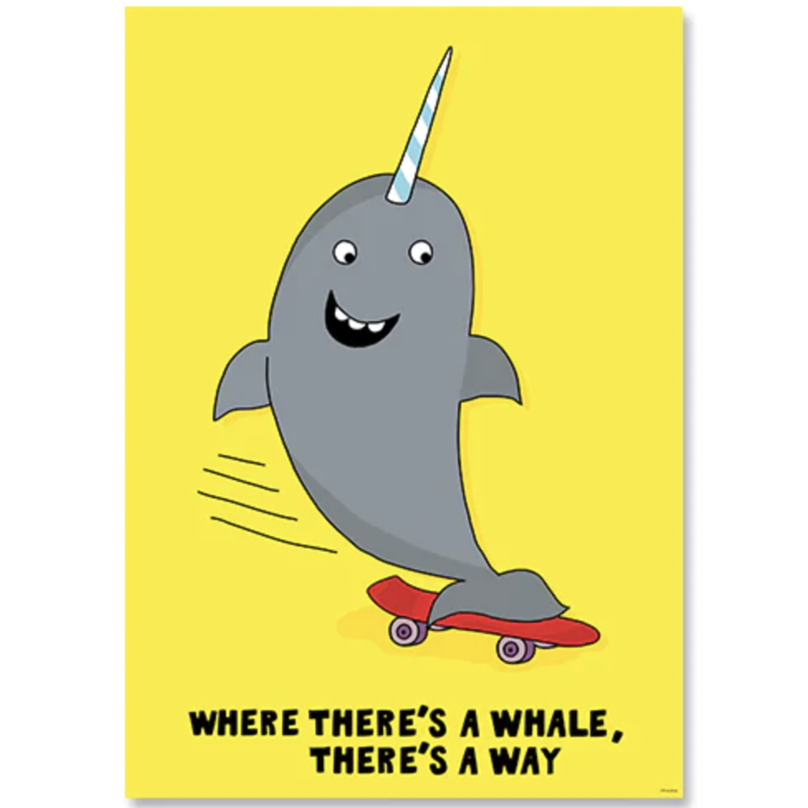 CREATIVE TEACHING PRESS Where there's a whale... Poster
