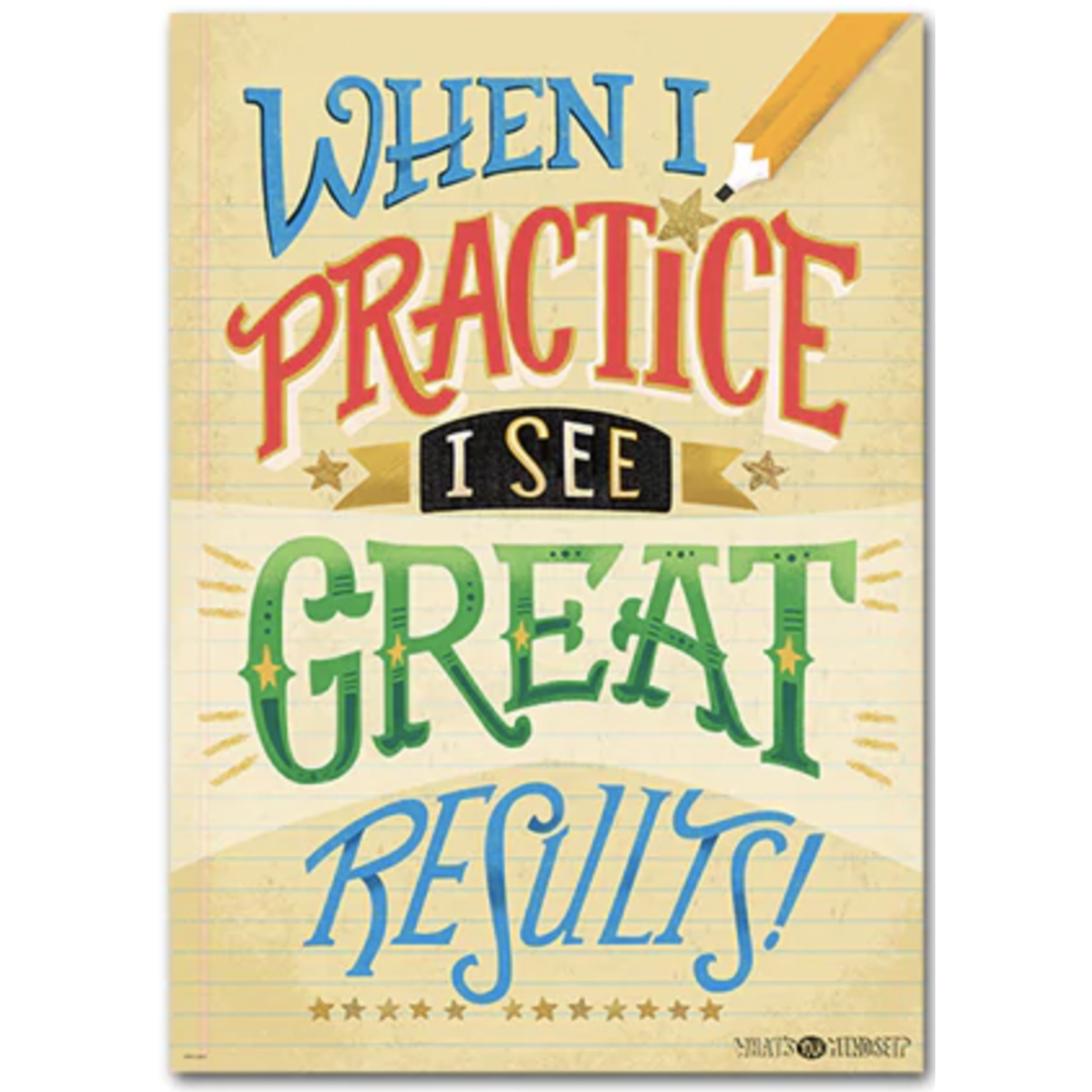 CREATIVE TEACHING PRESS When I practice Poster