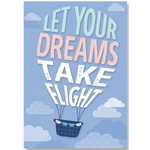 CREATIVE TEACHING PRESS Let Your Dreams Take Flight Poster