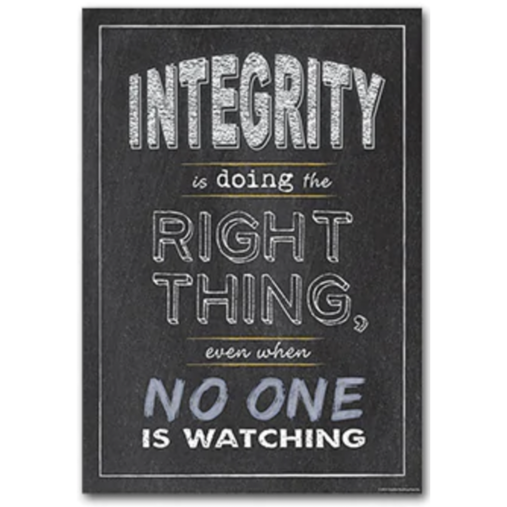 CREATIVE TEACHING PRESS Integrity Poster