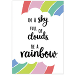 CREATIVE TEACHING PRESS In a sky full of clouds... Poster