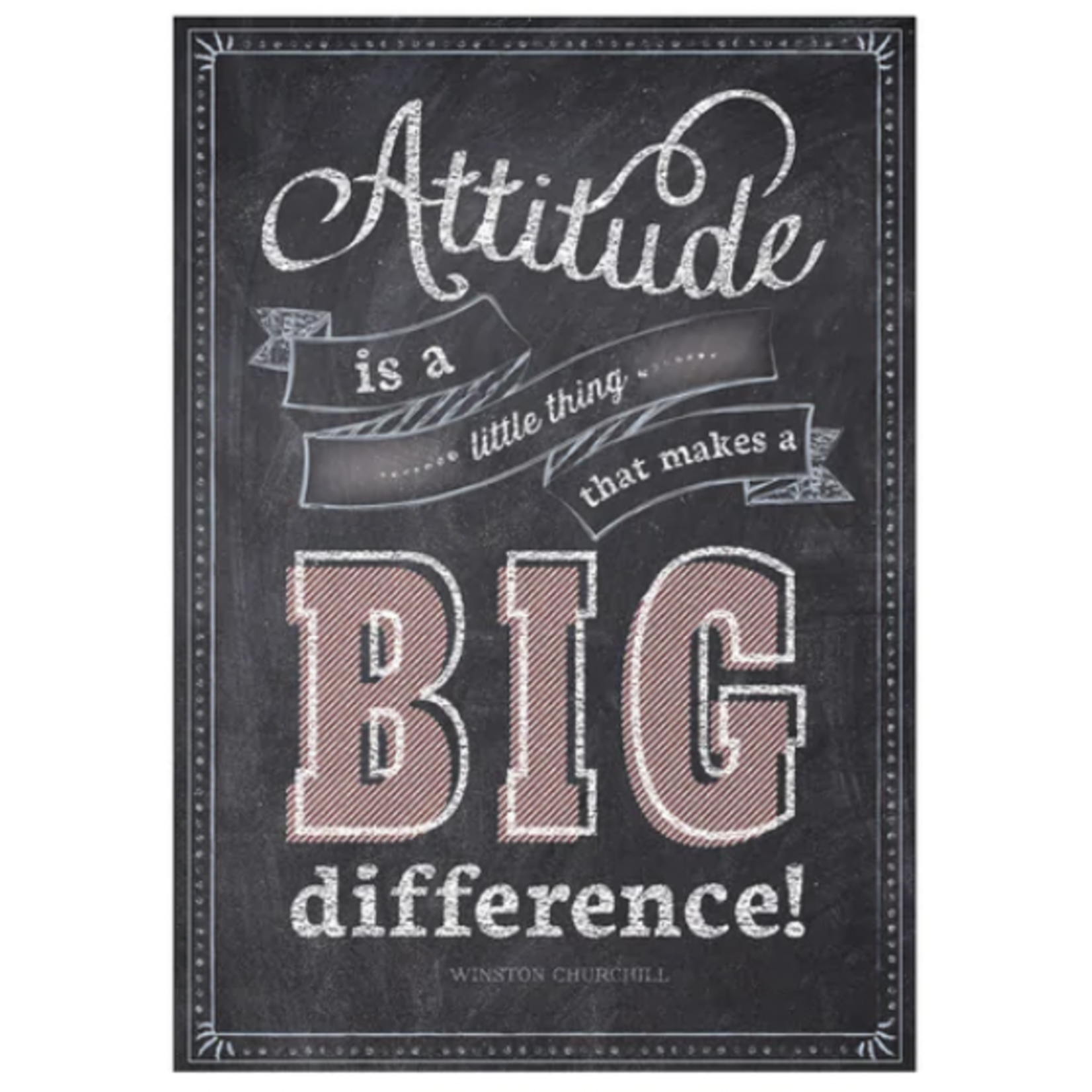 CREATIVE TEACHING PRESS Attitude is a little thing... Inspire U Poster