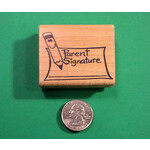 Parent Signature (Pencil Design)