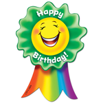 CREATIVE TEACHING PRESS Happy Birthday! Smiling Ribbon Rewards