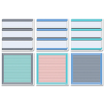 CREATIVE TEACHING PRESS Calm & Cool Letter & Light Boards 6" Designer Cut-Outs