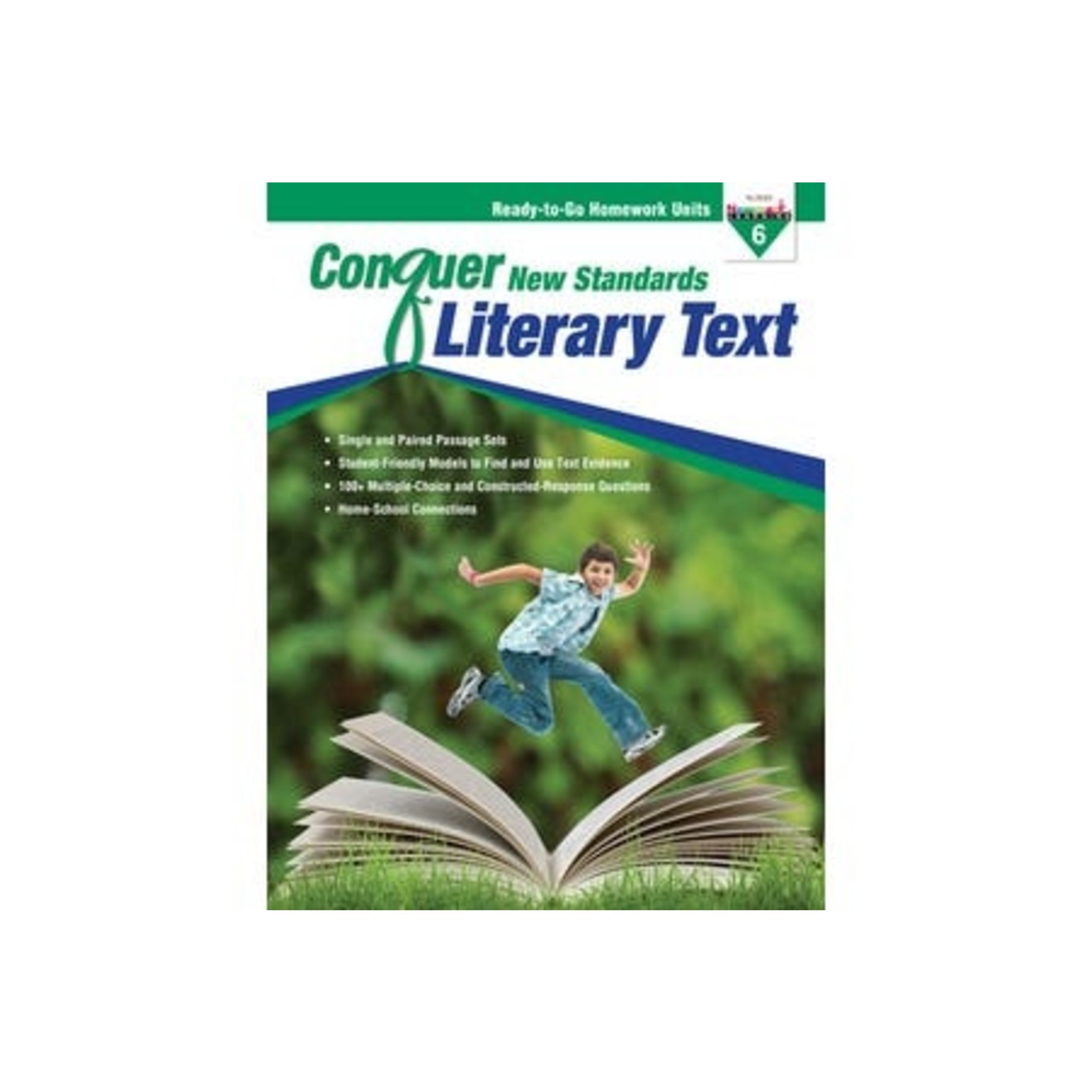 Conquer New Standards Literary Text (Grade 6) Workbook