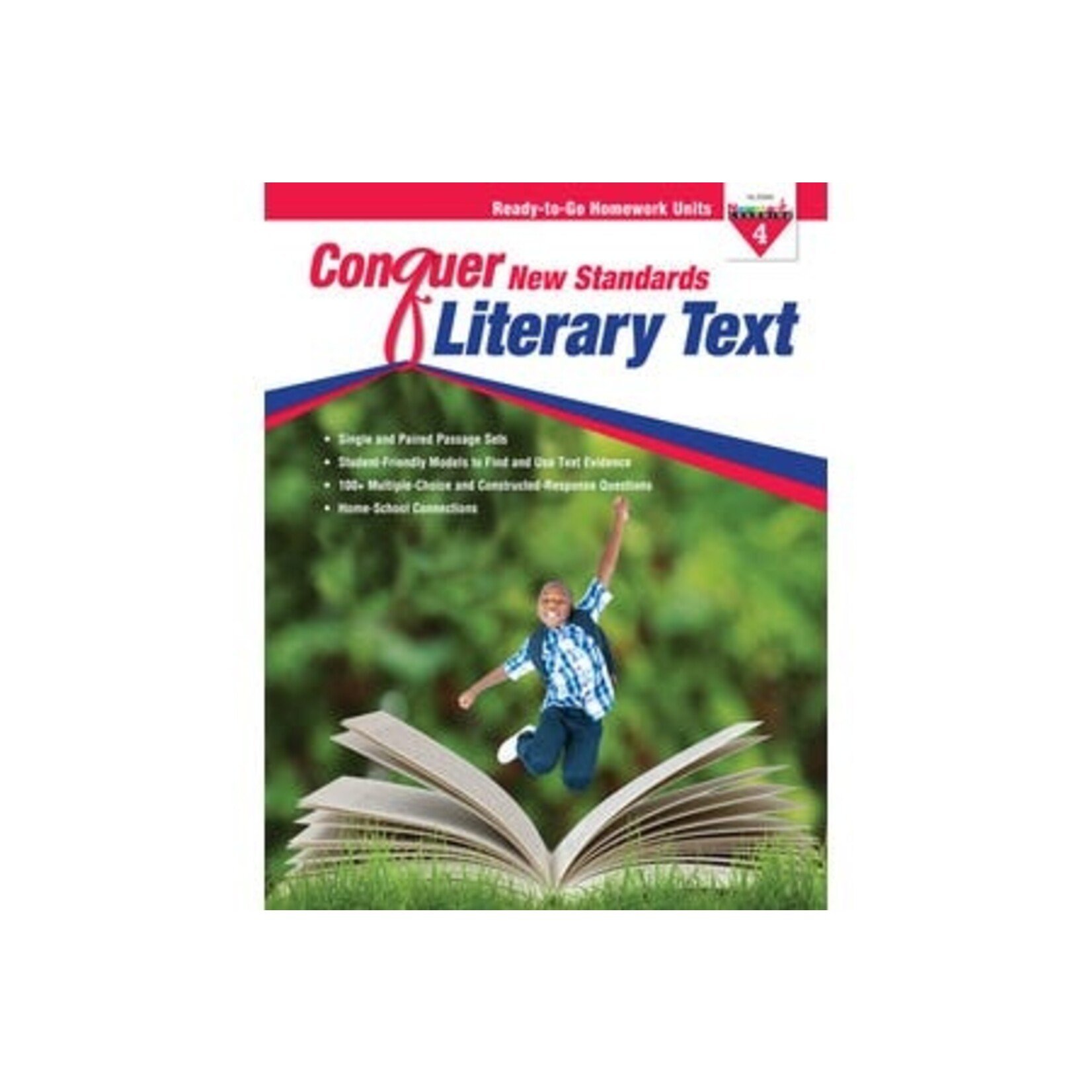 Conquer New Standards Literary Text (Grade 4) Workbook