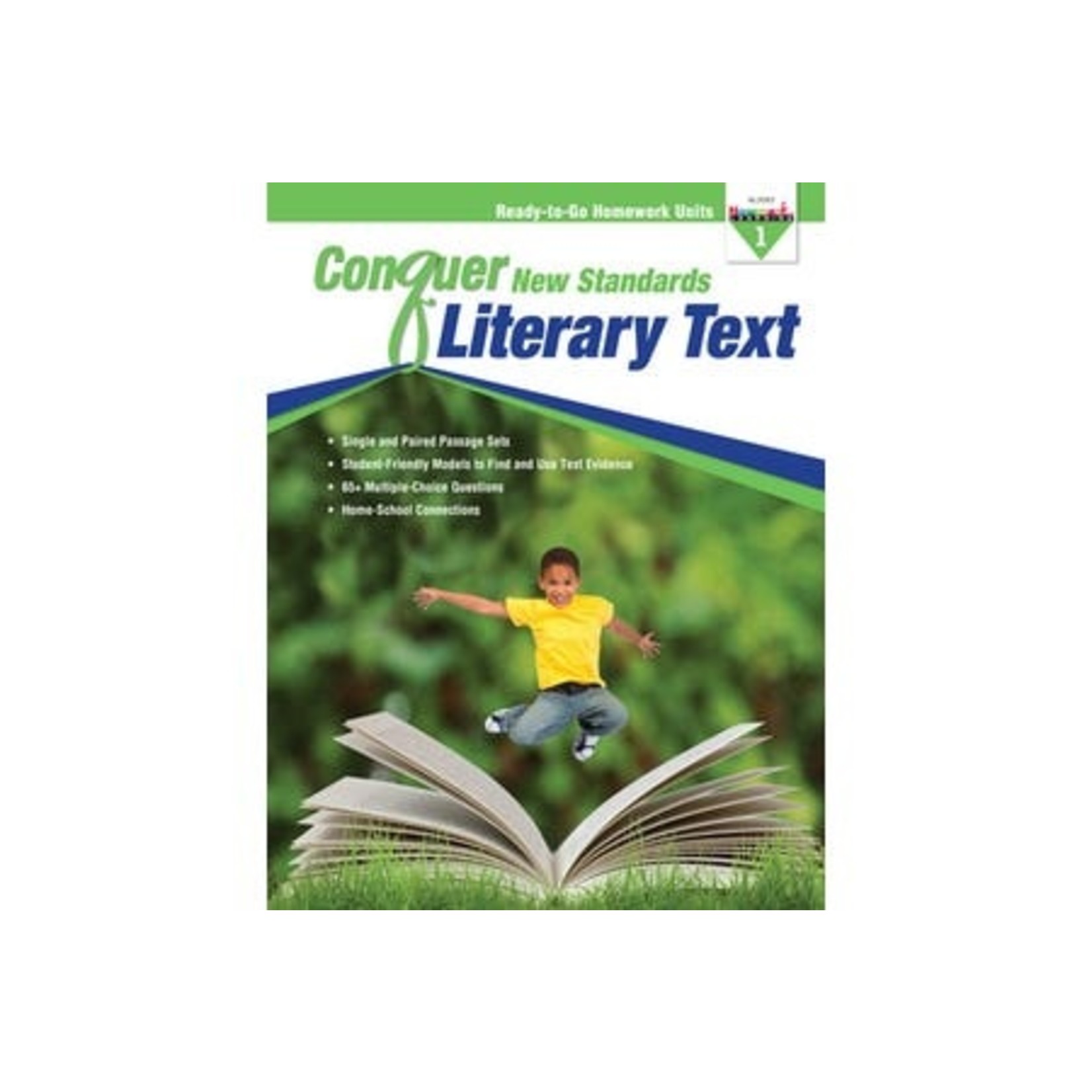 Conquer New Standards Literary Text Workbook Grade 1