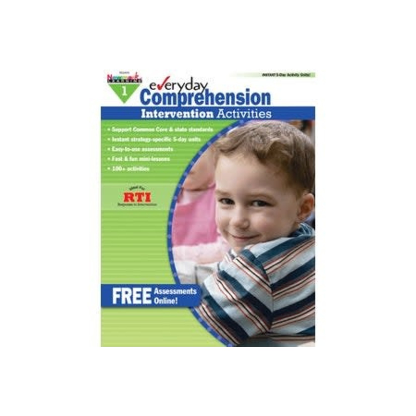 Everyday Comprehension Intervention Activities Grade 1 Book Teacher Resource