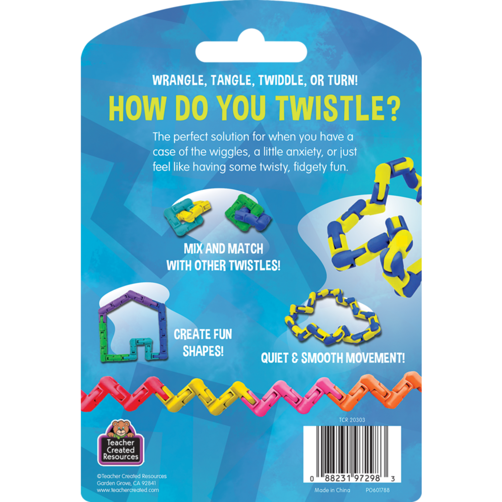 TEACHER CREATED RESOURCES Twistle Original Blue and Yellow