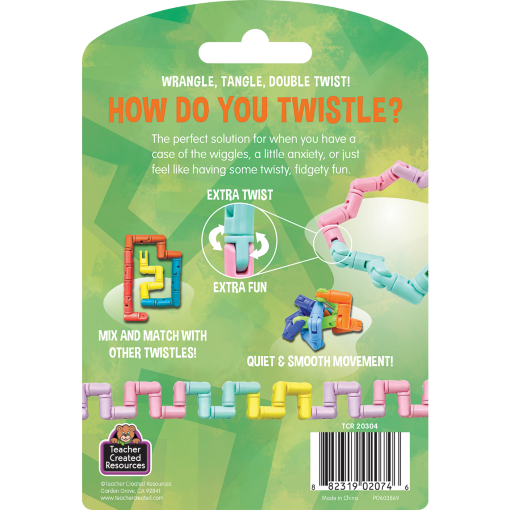 TEACHER CREATED RESOURCES Twistle Double Twist Cotton Candy