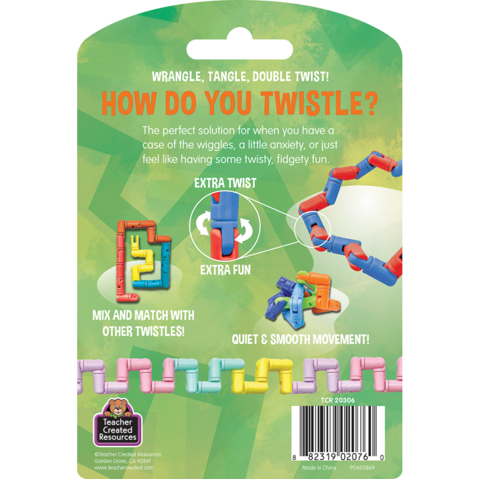 TEACHER CREATED RESOURCES Twistle Double Twist Red and Blue