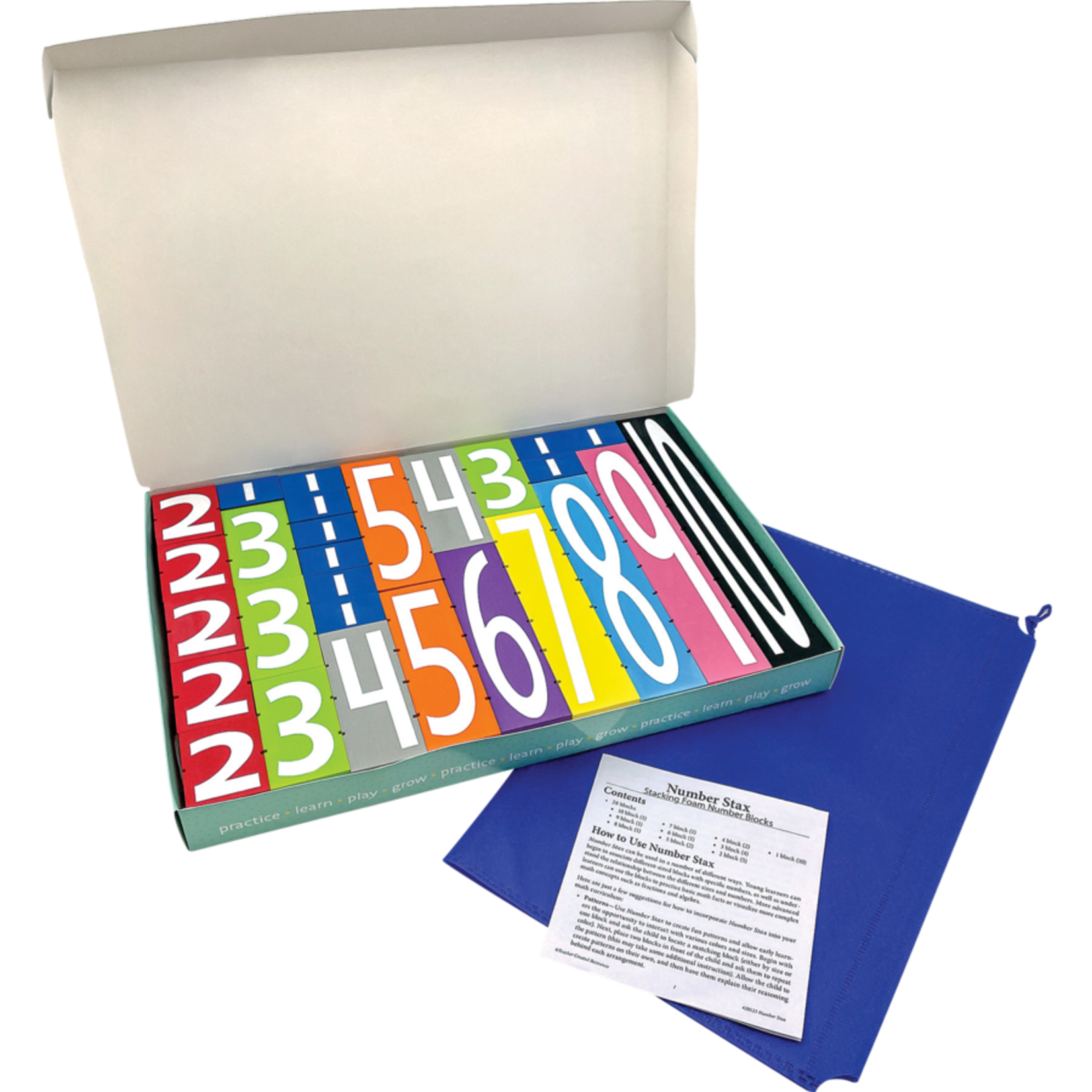 TEACHER CREATED RESOURCES Number Stax - Stacking Foam Number Blocks