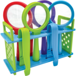 TEACHER CREATED RESOURCES Up-Close Science: Magnifying Glasses & Tweezers Activity Set