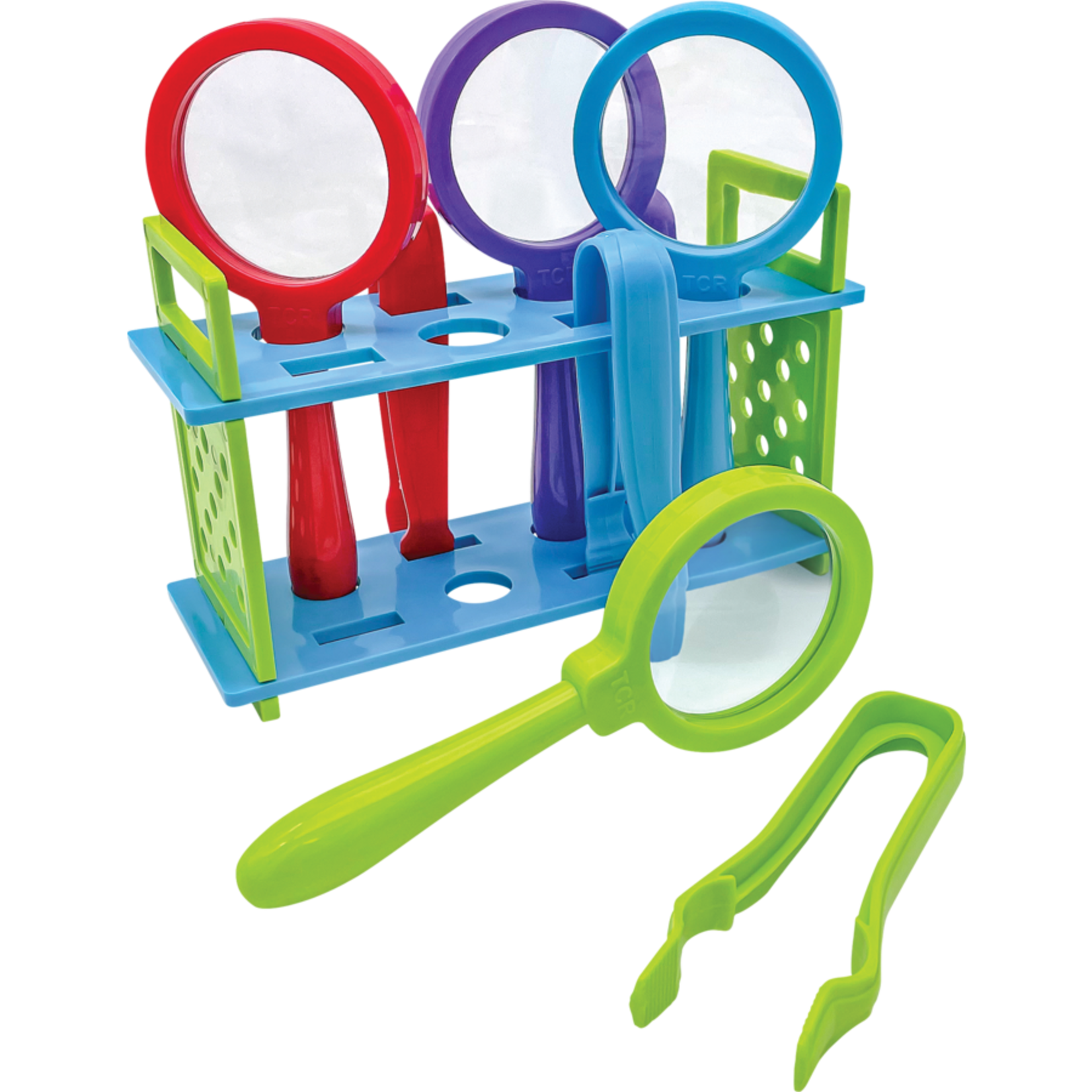 TEACHER CREATED RESOURCES Up-Close Science: Magnifying Glasses & Tweezers Activity Set