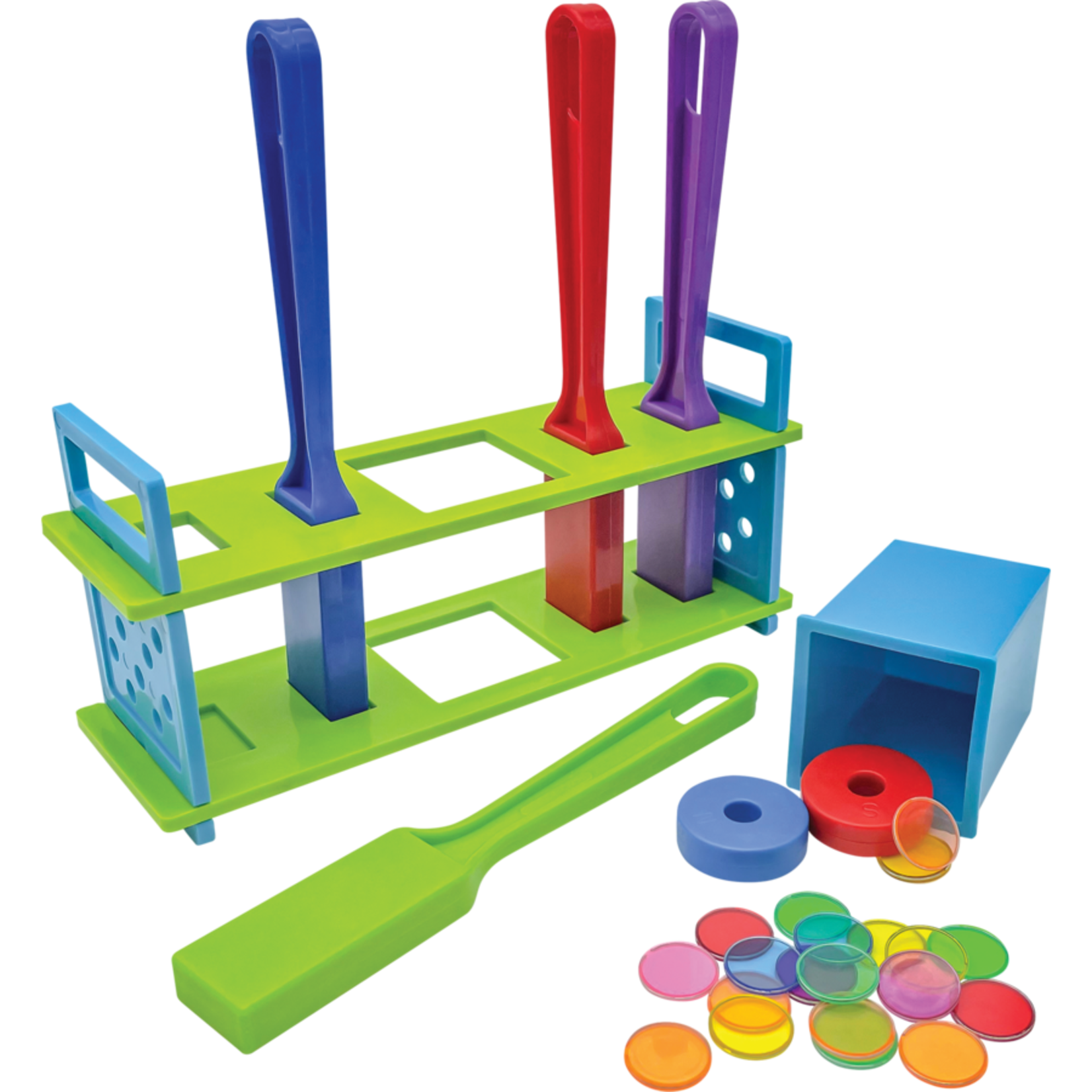 TEACHER CREATED RESOURCES Up-Close Science: Magnetic Wands, Rings & Discs Activity Set