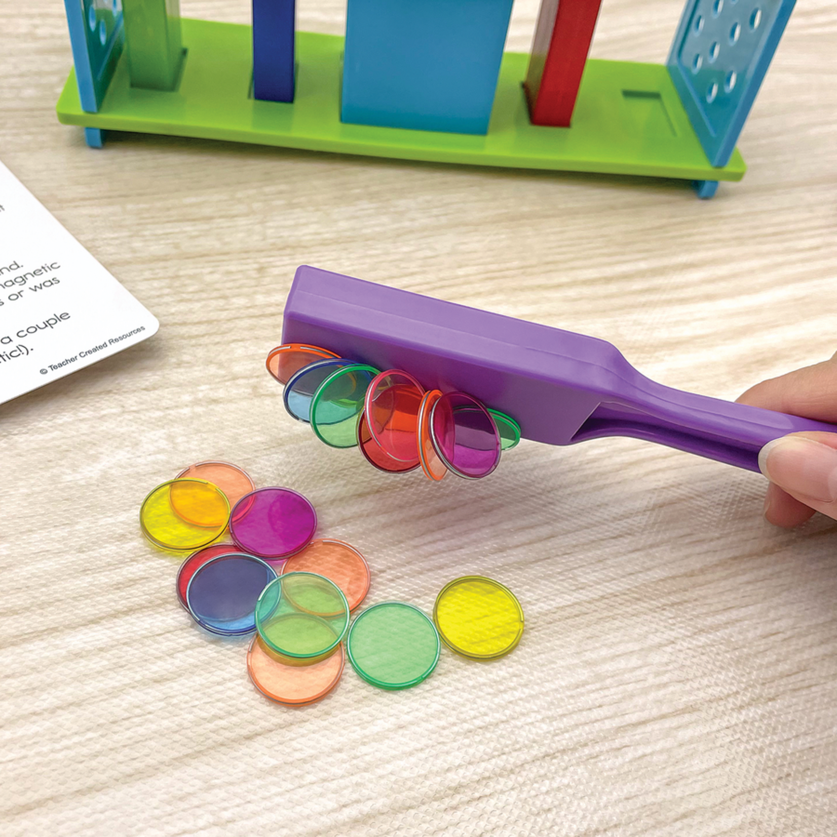 TEACHER CREATED RESOURCES Up-Close Science: Magnetic Wands, Rings & Discs Activity Set
