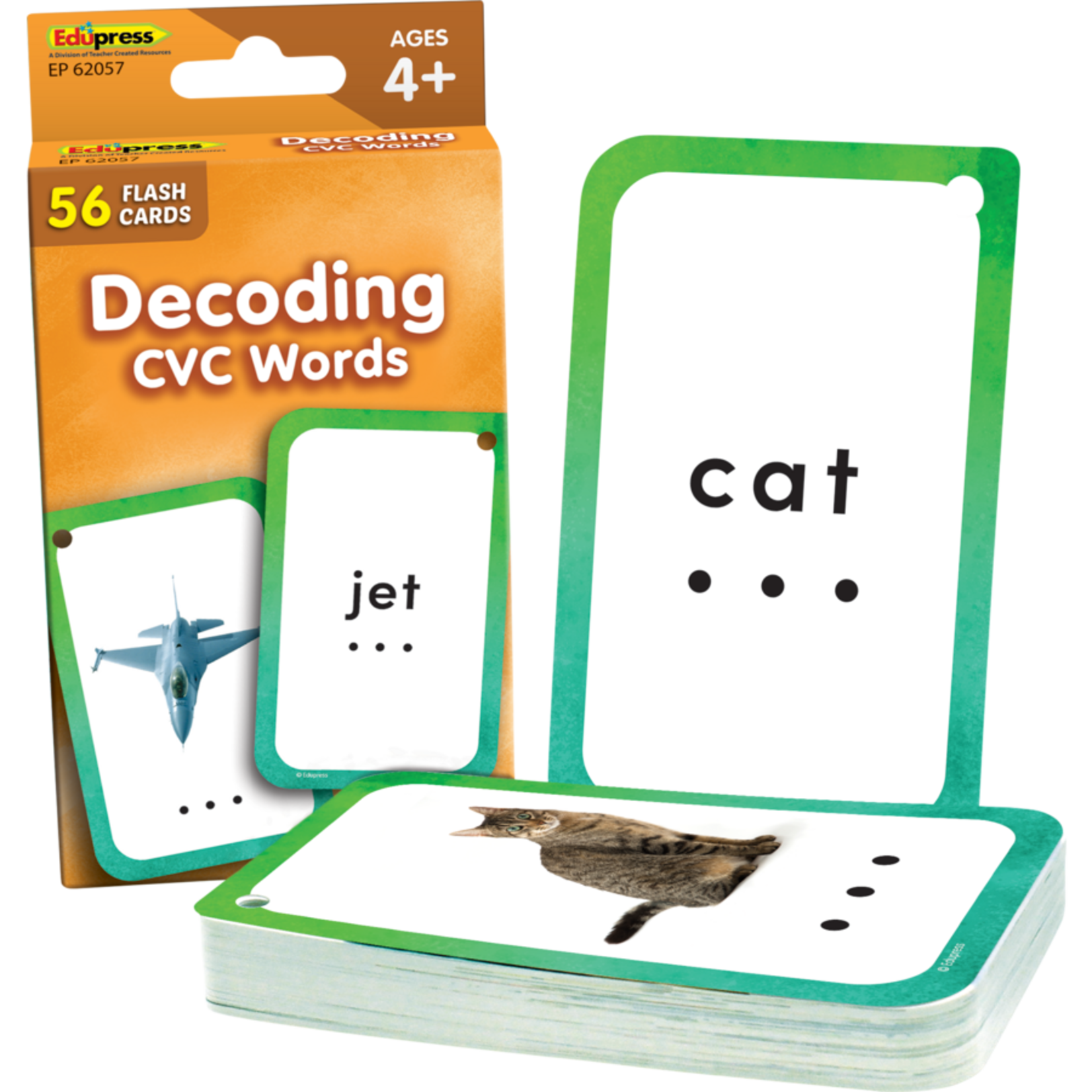 TEACHER CREATED RESOURCES Decoding CVC Words Flash Cards