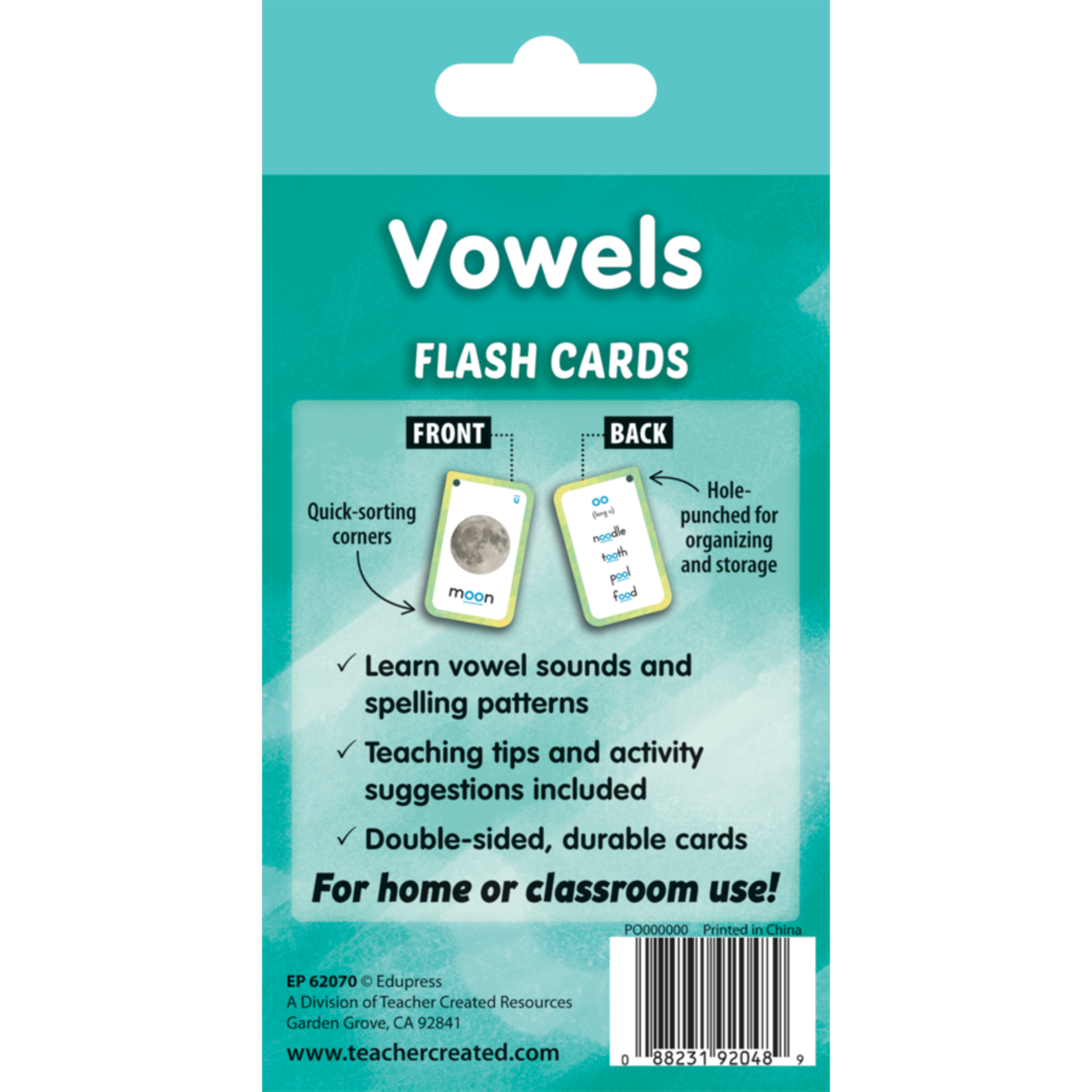 TEACHER CREATED RESOURCES Vowels Flash Cards