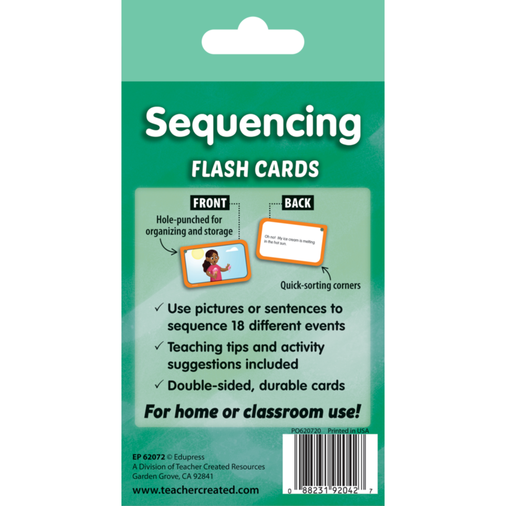 TEACHER CREATED RESOURCES Sequencing Flash Cards