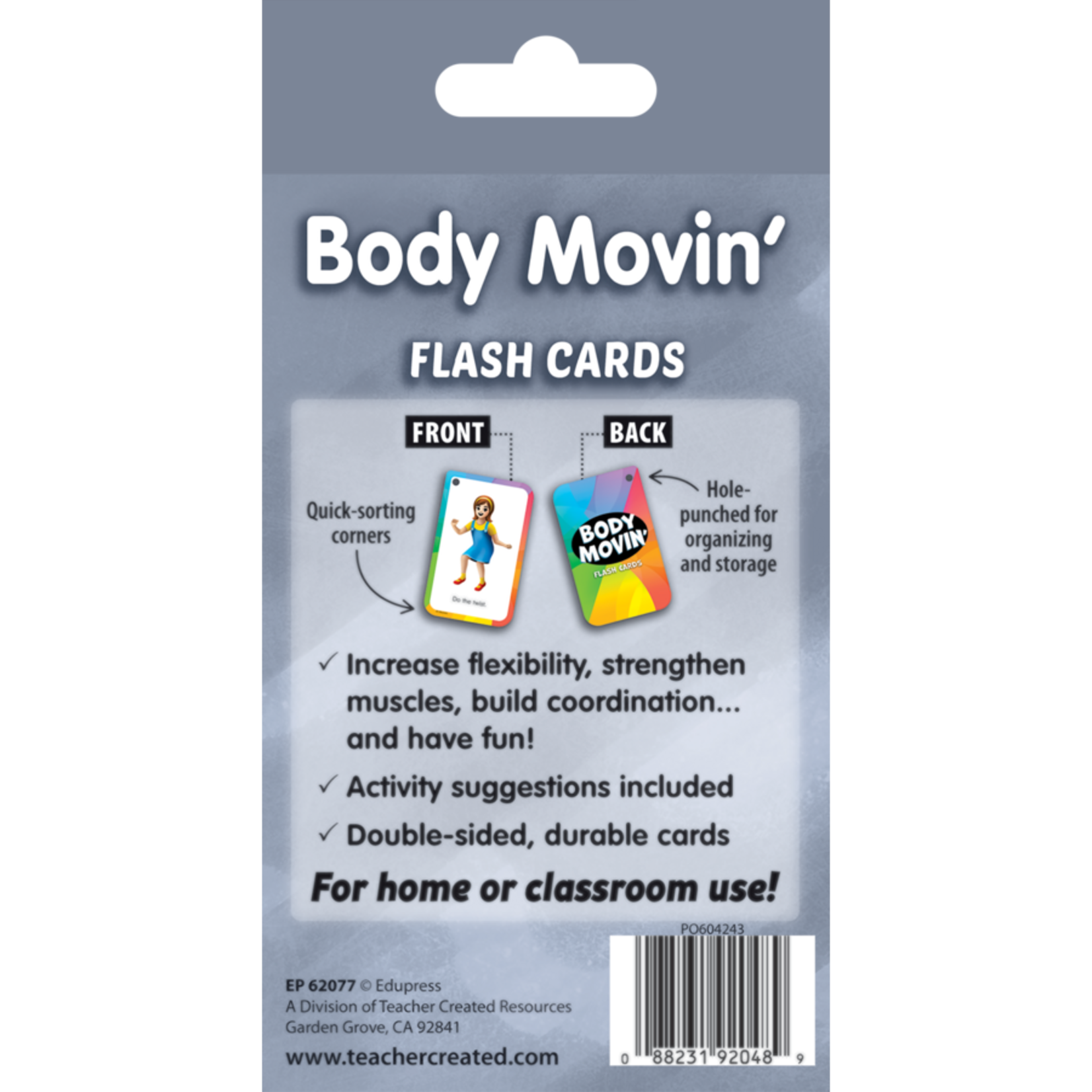 TEACHER CREATED RESOURCES Body Movin’ Flash Cards