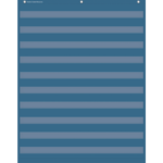TEACHER CREATED RESOURCES Slate Blue 10 Pocket Chart