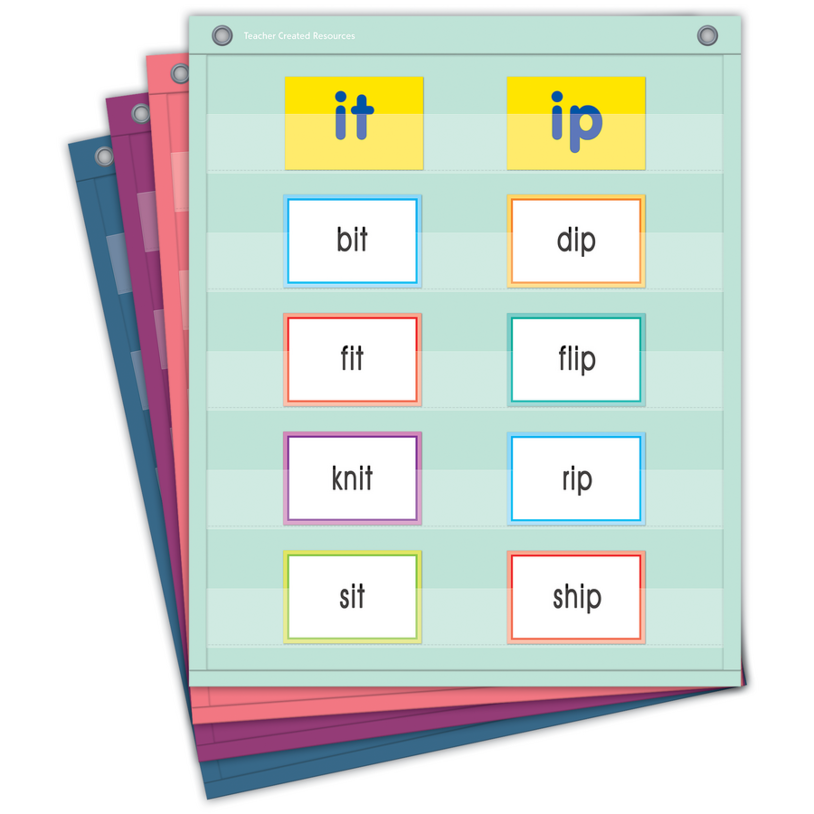TEACHER CREATED RESOURCES Oh Happy Day Magnetic Mini Pocket Charts
