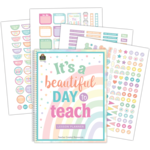 TEACHER CREATED RESOURCES Pastel Pop Lesson Planner