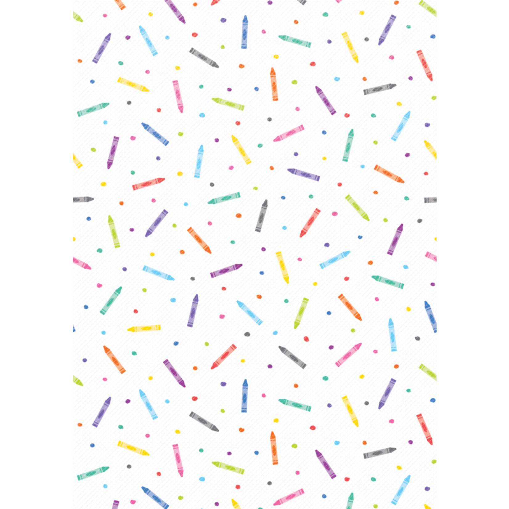 TEACHER CREATED RESOURCES Colorful Crayons Better Than Paper Bulletin Board Roll