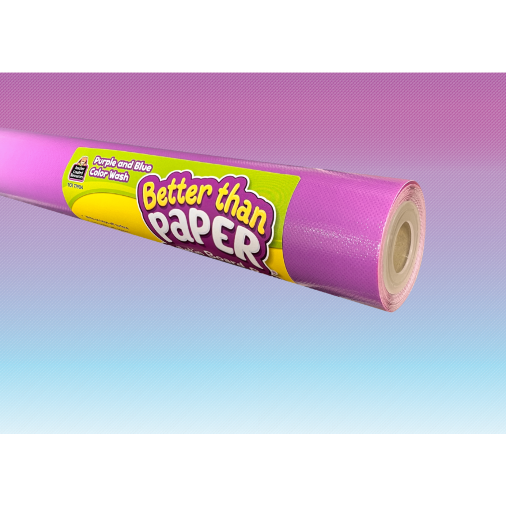 TEACHER CREATED RESOURCES Purple and Blue Color Wash Better Than Paper Bulletin Board Roll