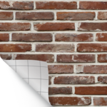 TEACHER CREATED RESOURCES Red Brick Peel and Stick Decorative Paper
