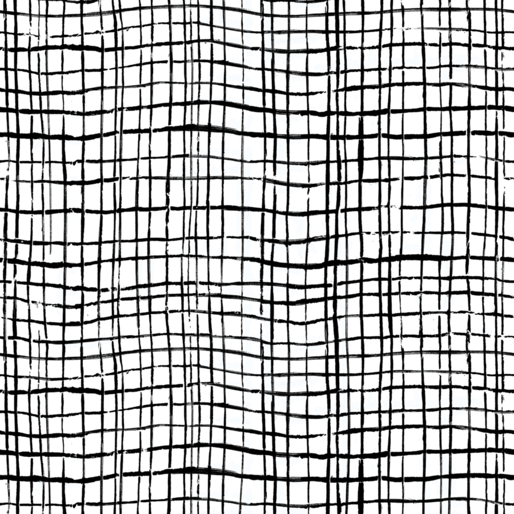 TEACHER CREATED RESOURCES Black Freestyle Grid Peel and Stick Decorative Paper