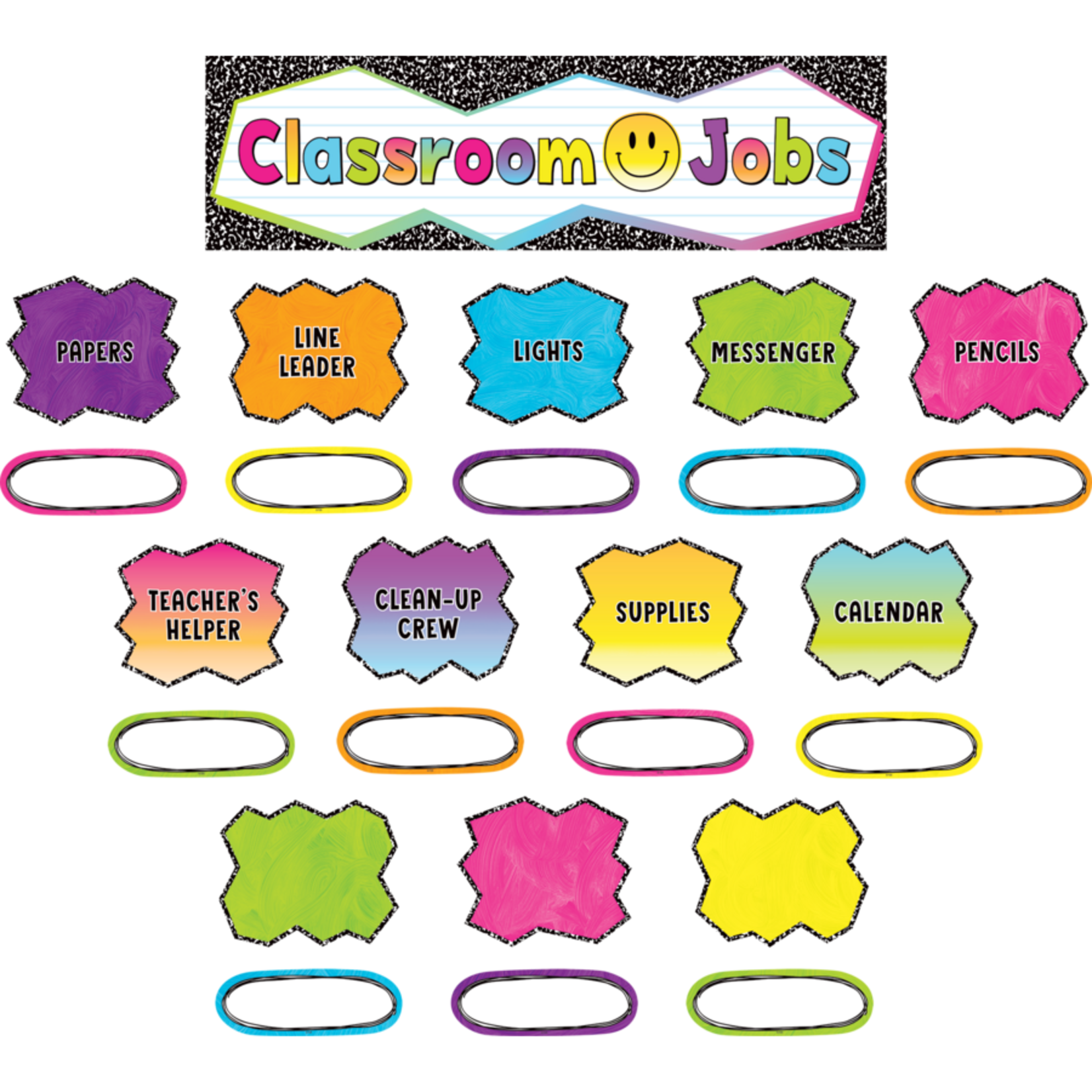 TEACHER CREATED RESOURCES Brights 4Ever Classroom Jobs Mini Bulletin Board